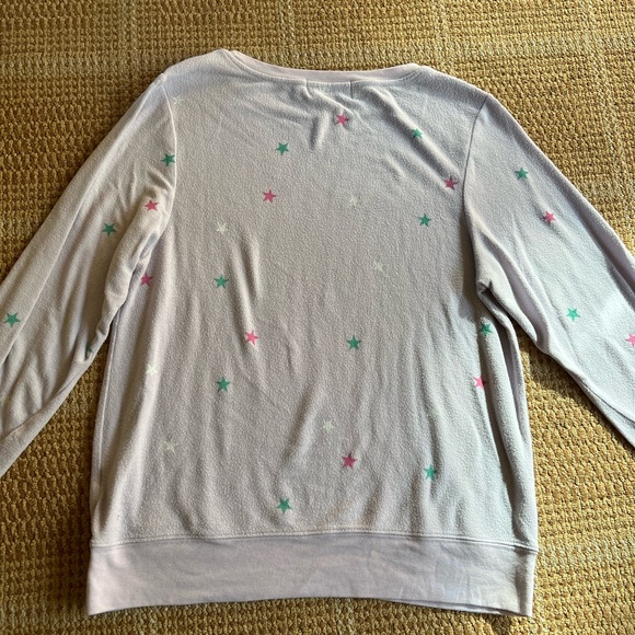 Wildfox Lightweight Sweatshirt with stars!!! - Picture 5 of 6